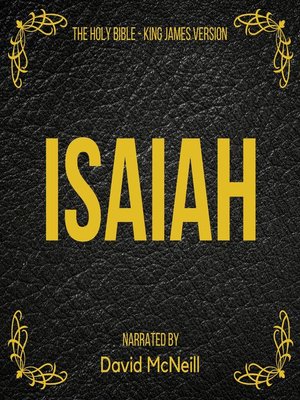cover image of The Holy Bible--Isaiah